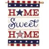 Burlap House Flags