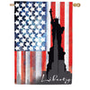 Evergreen Double Sided House Flags