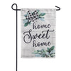 Evergreen Burlap Garden Flags