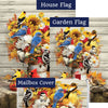 Birds & Birdhouses Mailbox Cover Flag Sets