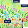 Flowers & Garden Mailbox Cover Flag Sets