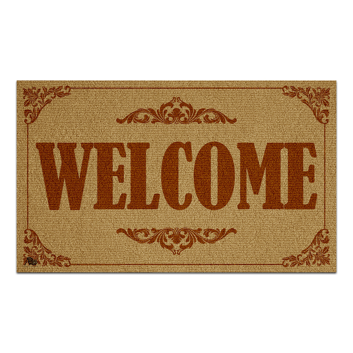 Ornate Welcome Doormat
