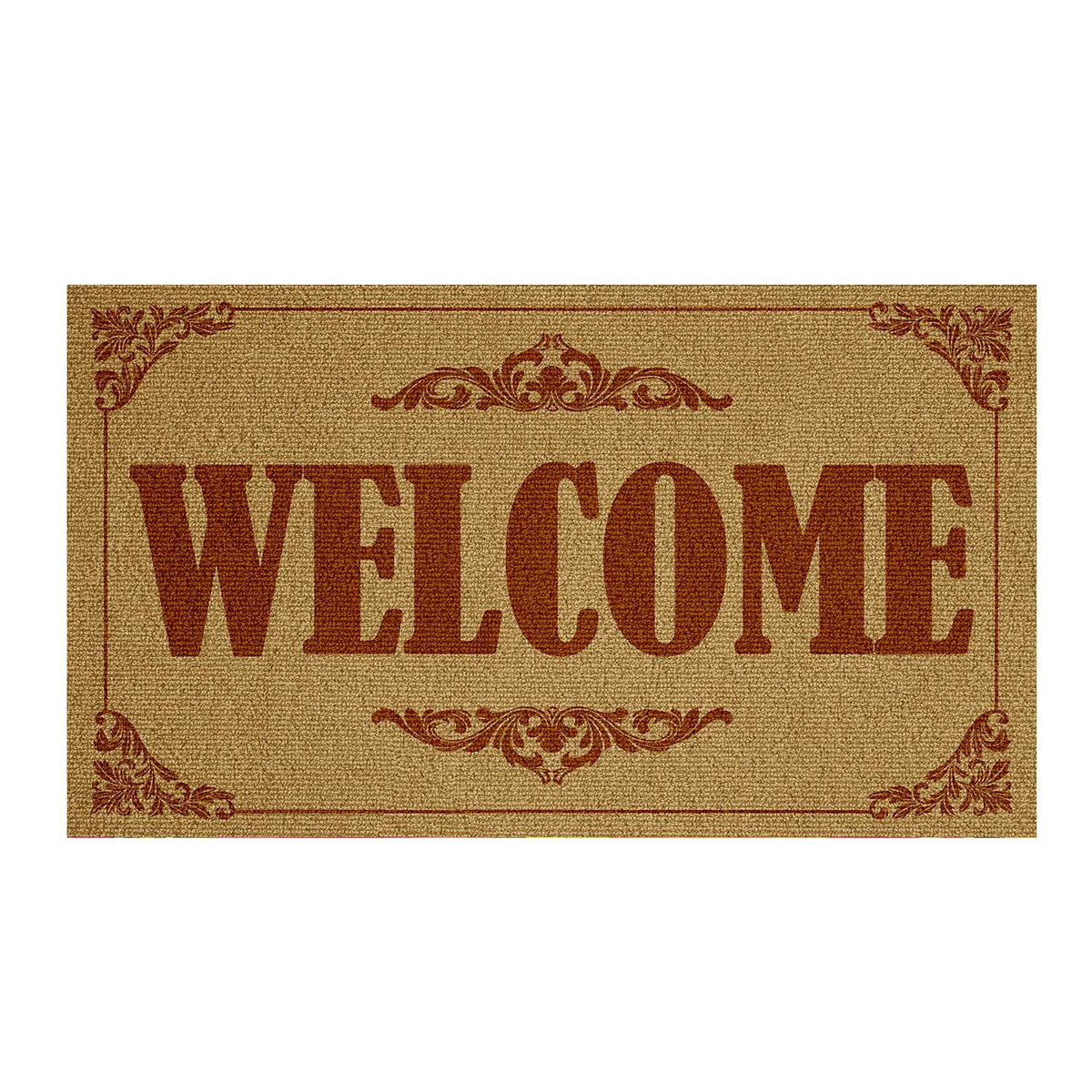 Ornate Welcome Doormat