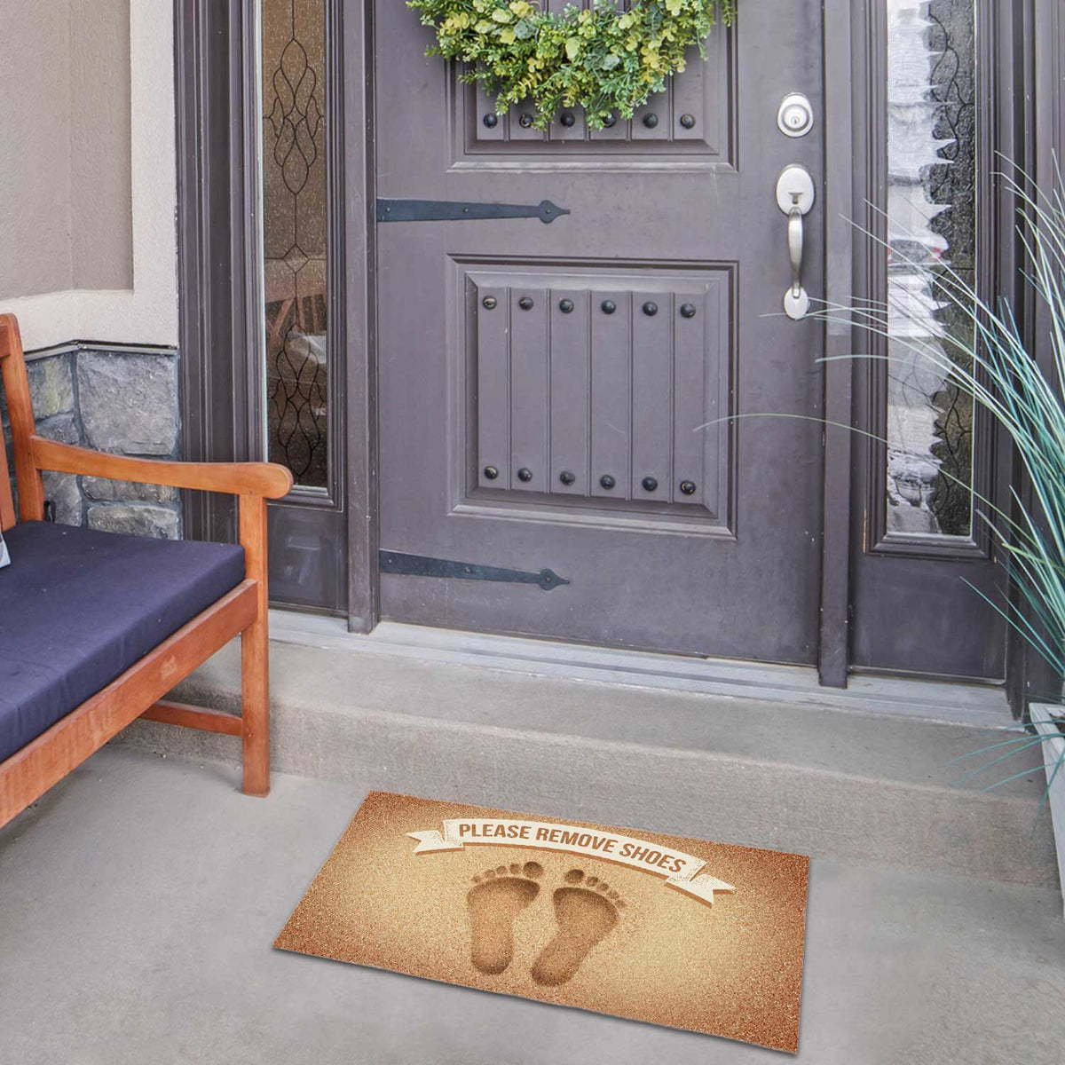 Please Remove Shoes Doormat