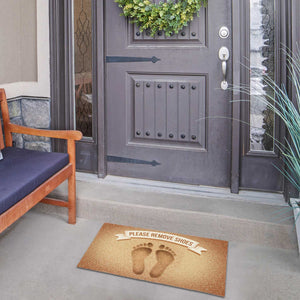 Please Remove Shoes Doormat