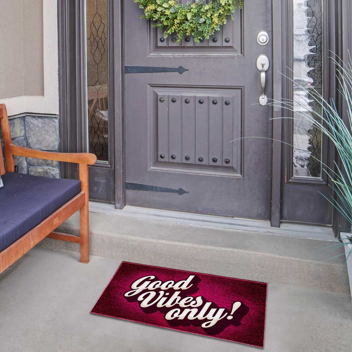 Bring Good Vibes! Doormat