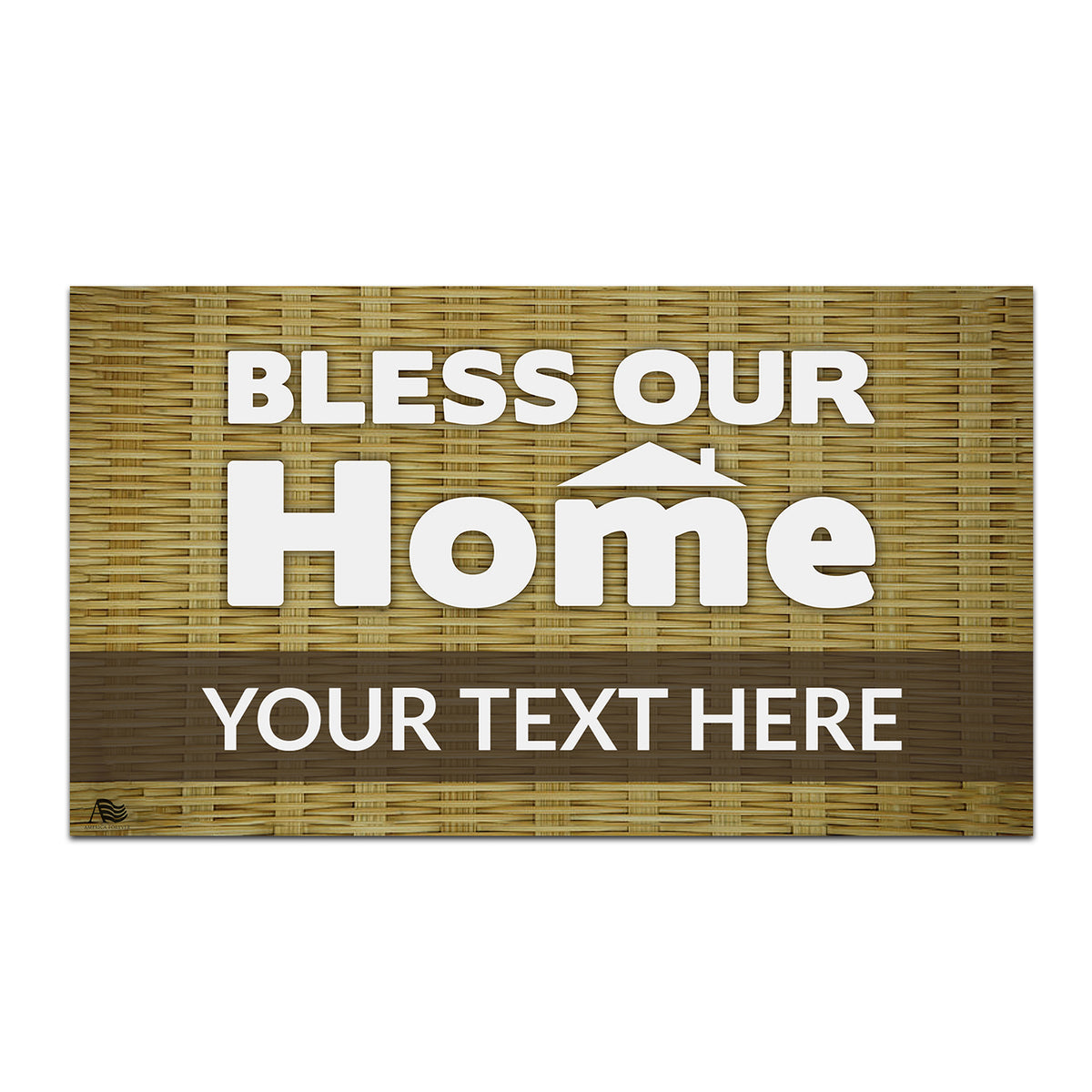 Personalized Doormat - Bless Our Home