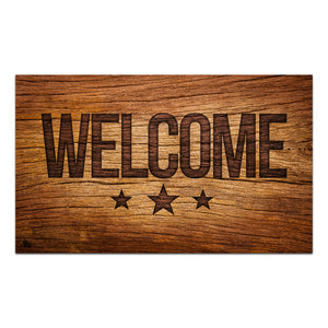Branded On Wood Doormat