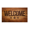 Branded On Wood Doormat