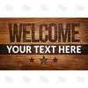 Personalized Doormat - Branded On Wood