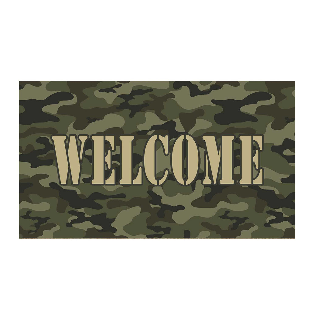 Camouflage Doormat