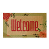 Floral Welcome Doormat