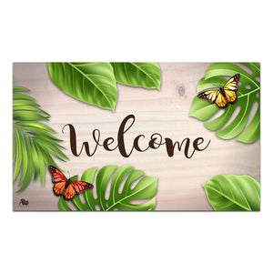 Tropical Butterflies Doormat