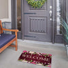 A Rosey Welcome Doormat