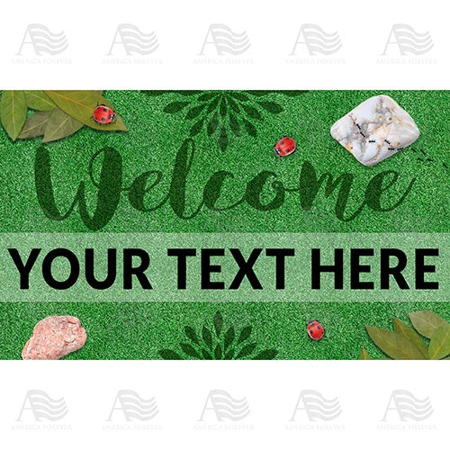 Personalized Doormat - Welcome To Our Turf