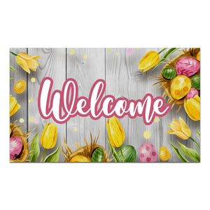 Spring Easter Doormat