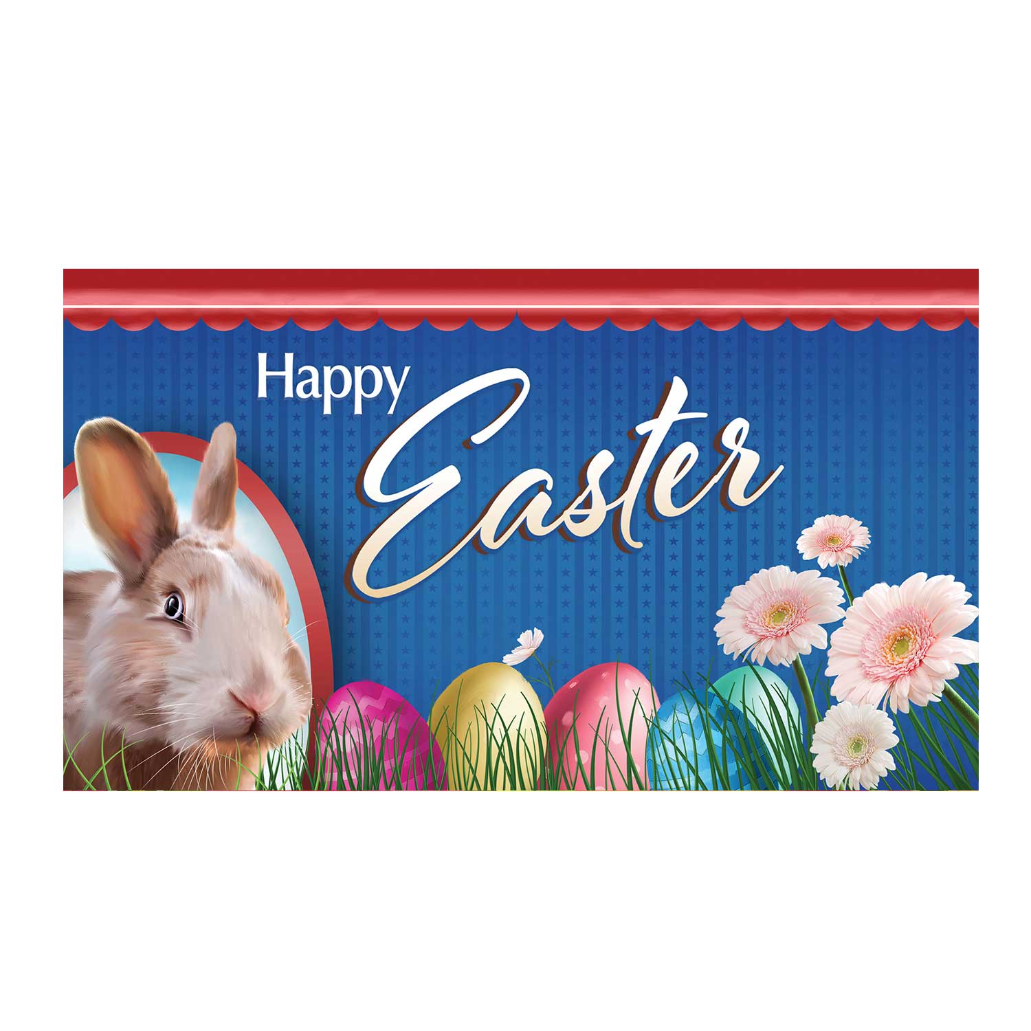 Realistic Easter Bunny Doormat