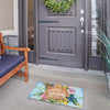 Hello Spring Wooden Board Doormat