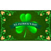 St. Patrick's Day Shamrock Doormat