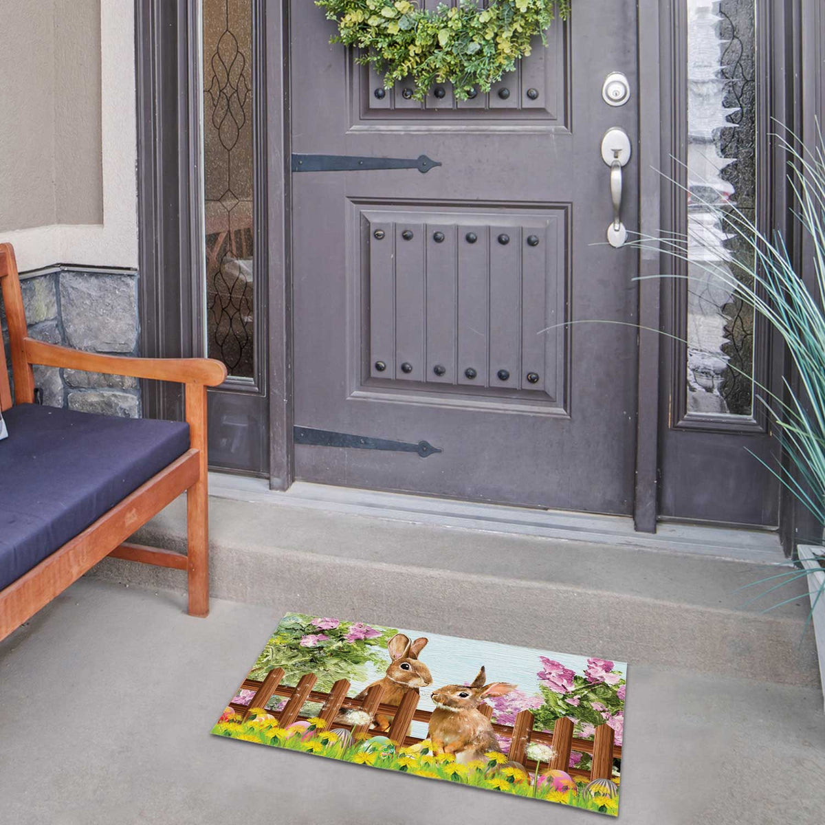 Discussing Easter Deliveries Doormat