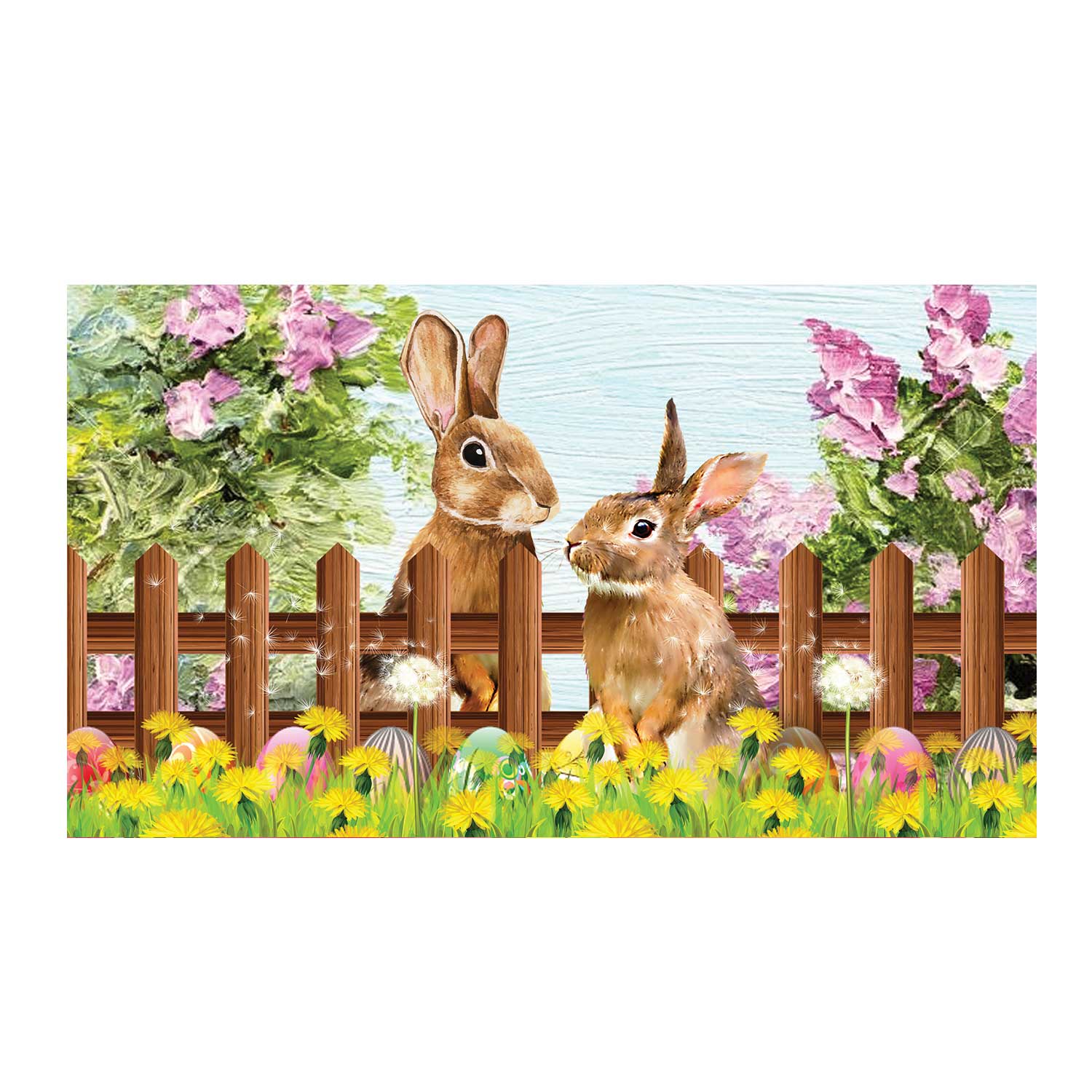 Discussing Easter Deliveries Doormat