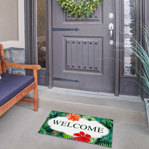 Hibiscus Doormat