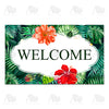 Hibiscus Doormat