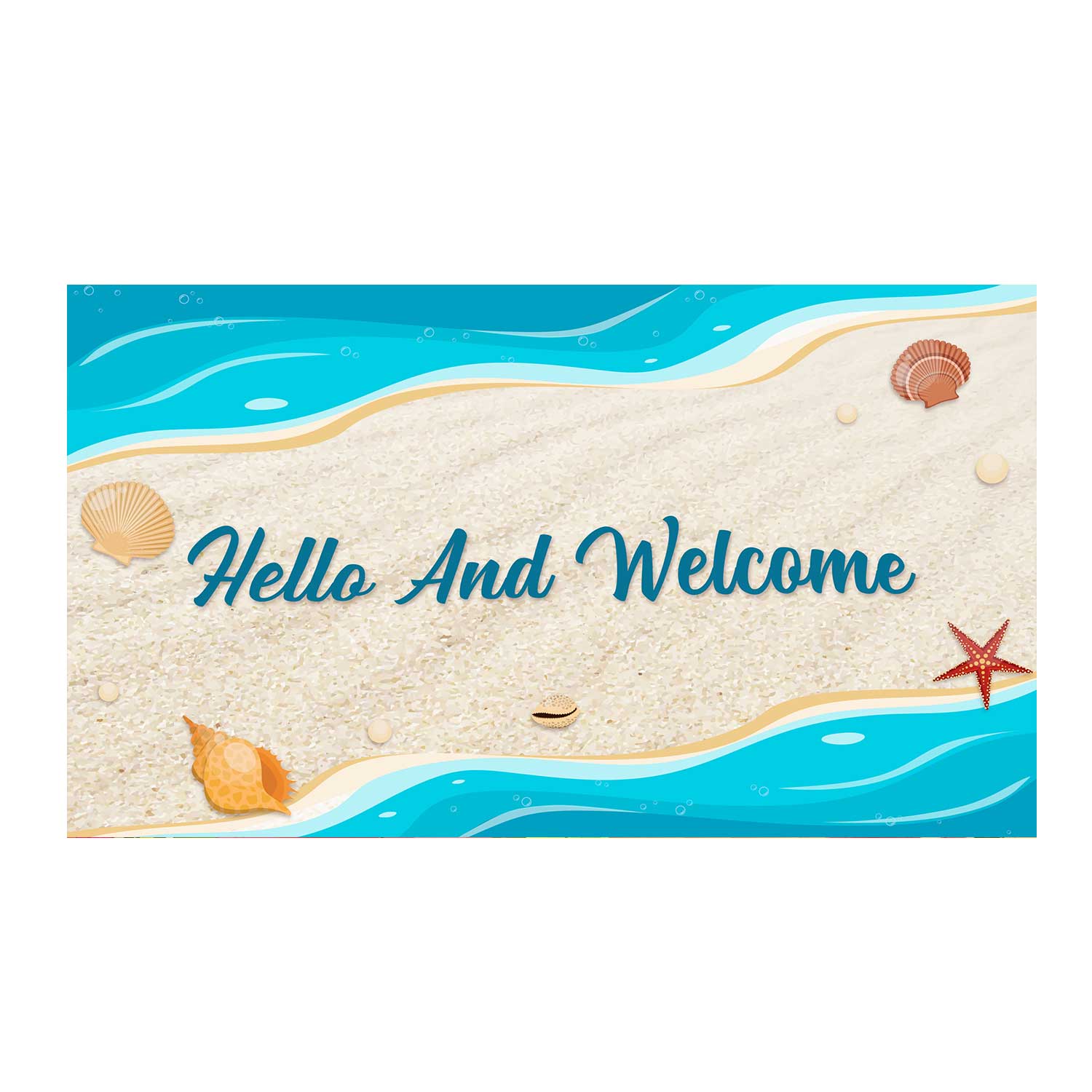Beach Souvenirs Doormat