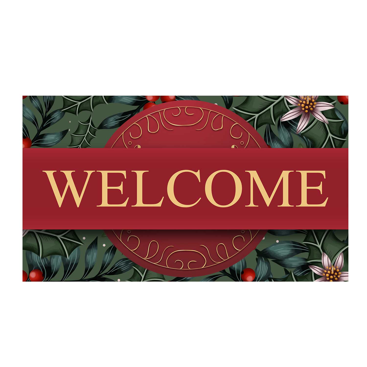 Berry Hollydays Doormat