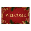 Christmas Balls & Garland Doormat