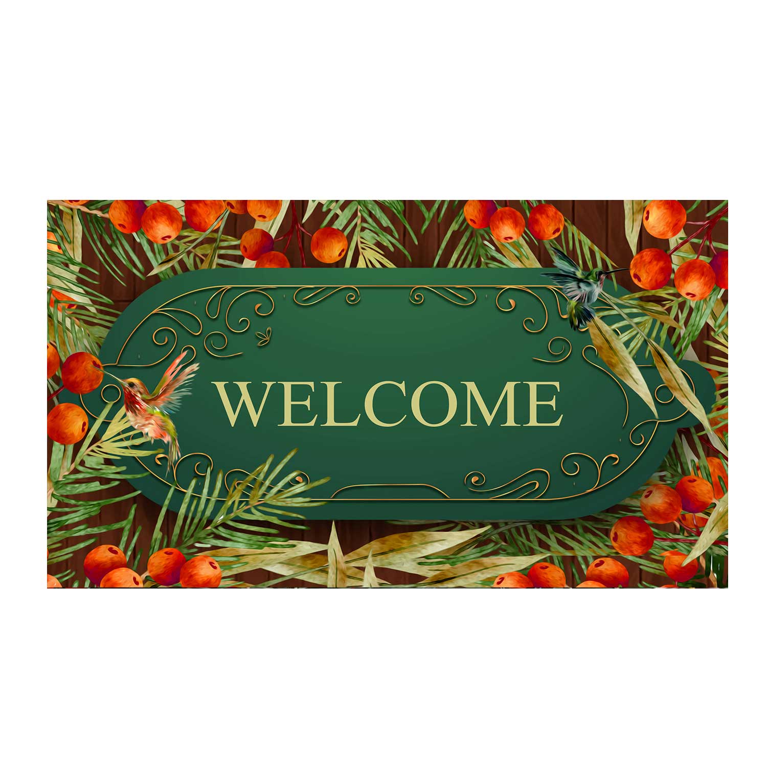 Berry Festive Doormat