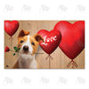 Puppy Love Heart Doormat