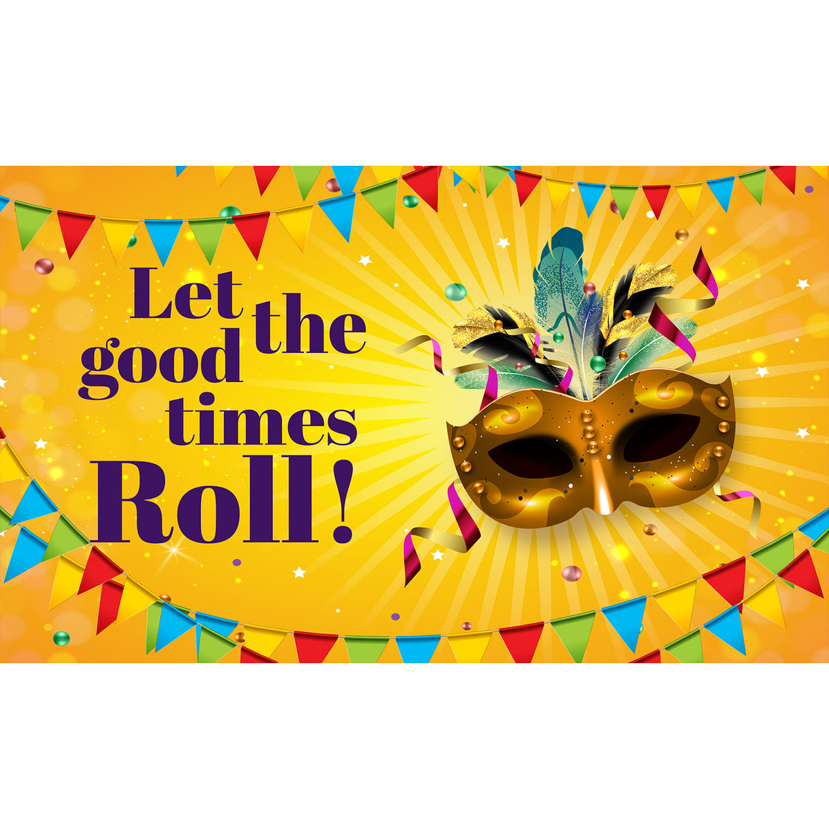 Let The Good Times Roll! Doormat