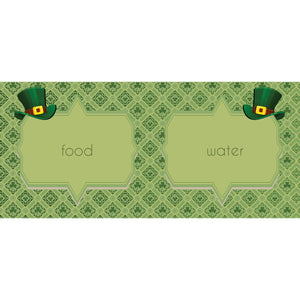 Leprechaun Hats Pet Feeding Mat