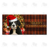 Santa Puppy Pet Feeding Mat