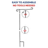 FREE America Forever 3 Piece Garden Flag Stake