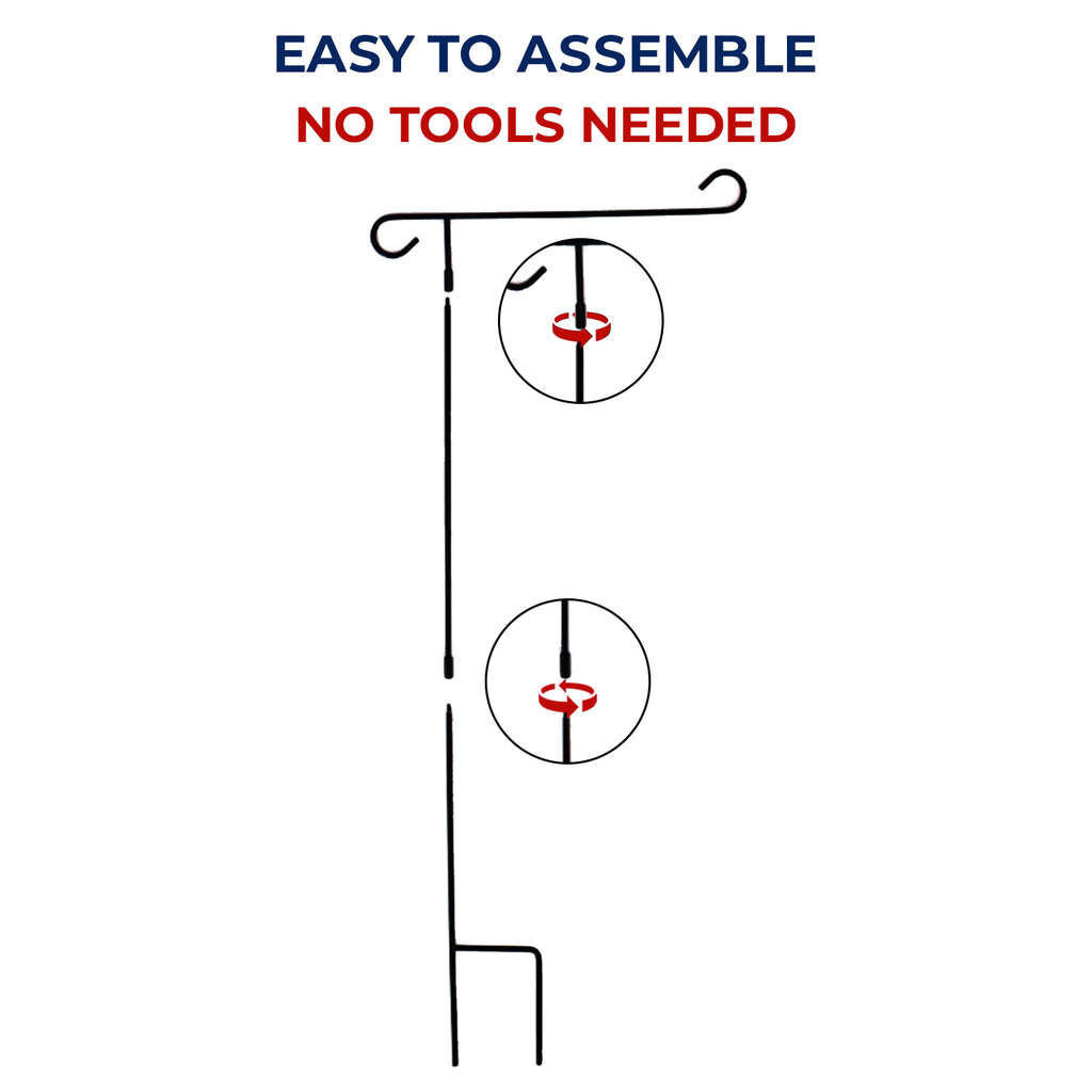 FREE America Forever 3 Piece Garden Flag Stake