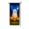 Cute Ghost and Pumpkins Garden Banner Flag