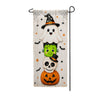 Stacked Halloween Friends Garden Banner Flag