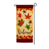 Fall Leaves Welcome Garden Banner Flag