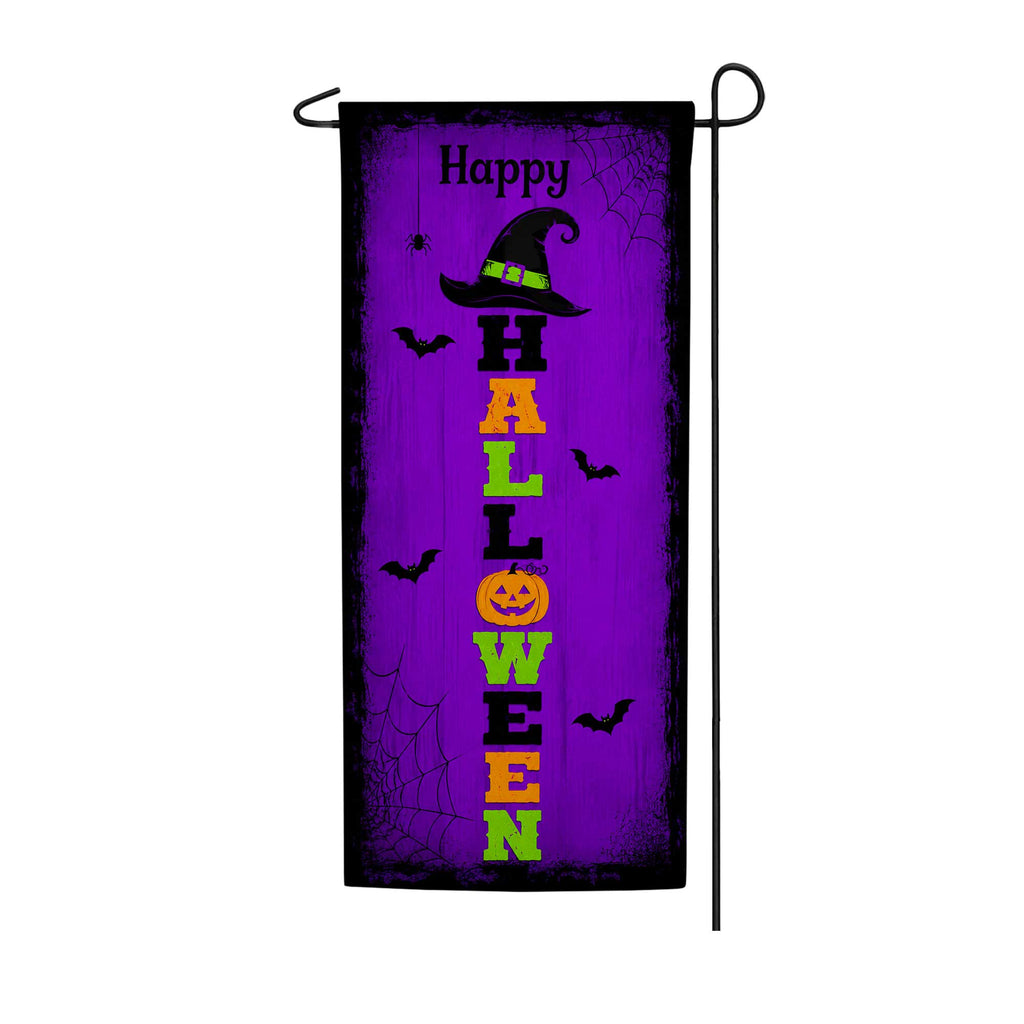 Witch Hat Halloween Stack garden Banner Flag