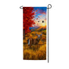 Deer Rutting Season Garden Banner Flag