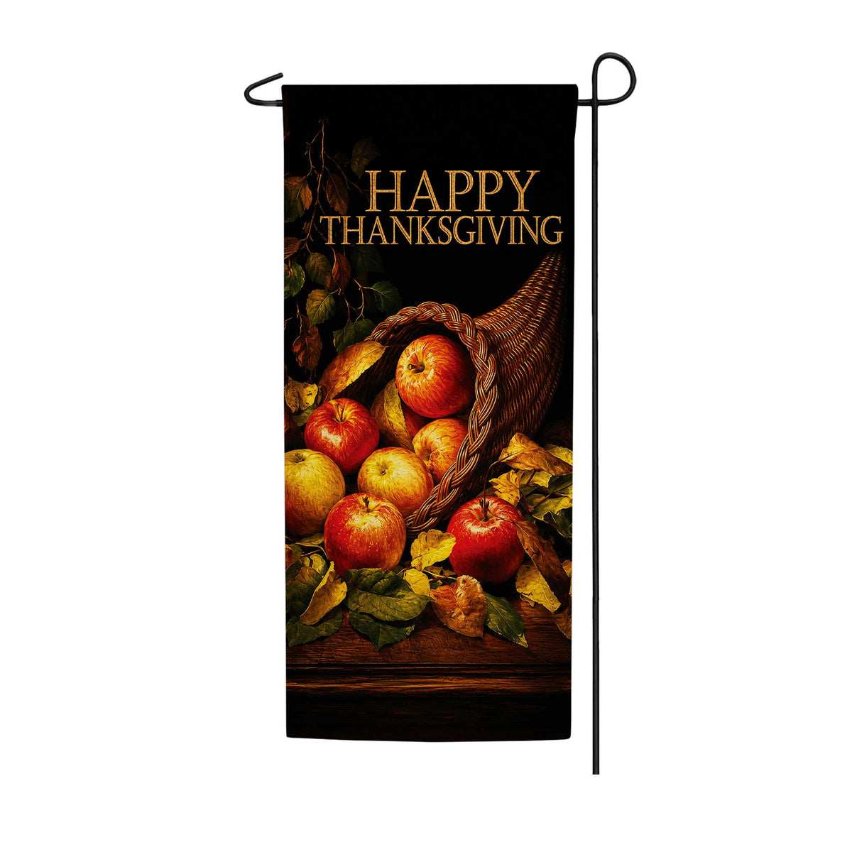 Thanksgiving Pie Fruit Garden Banner Flag