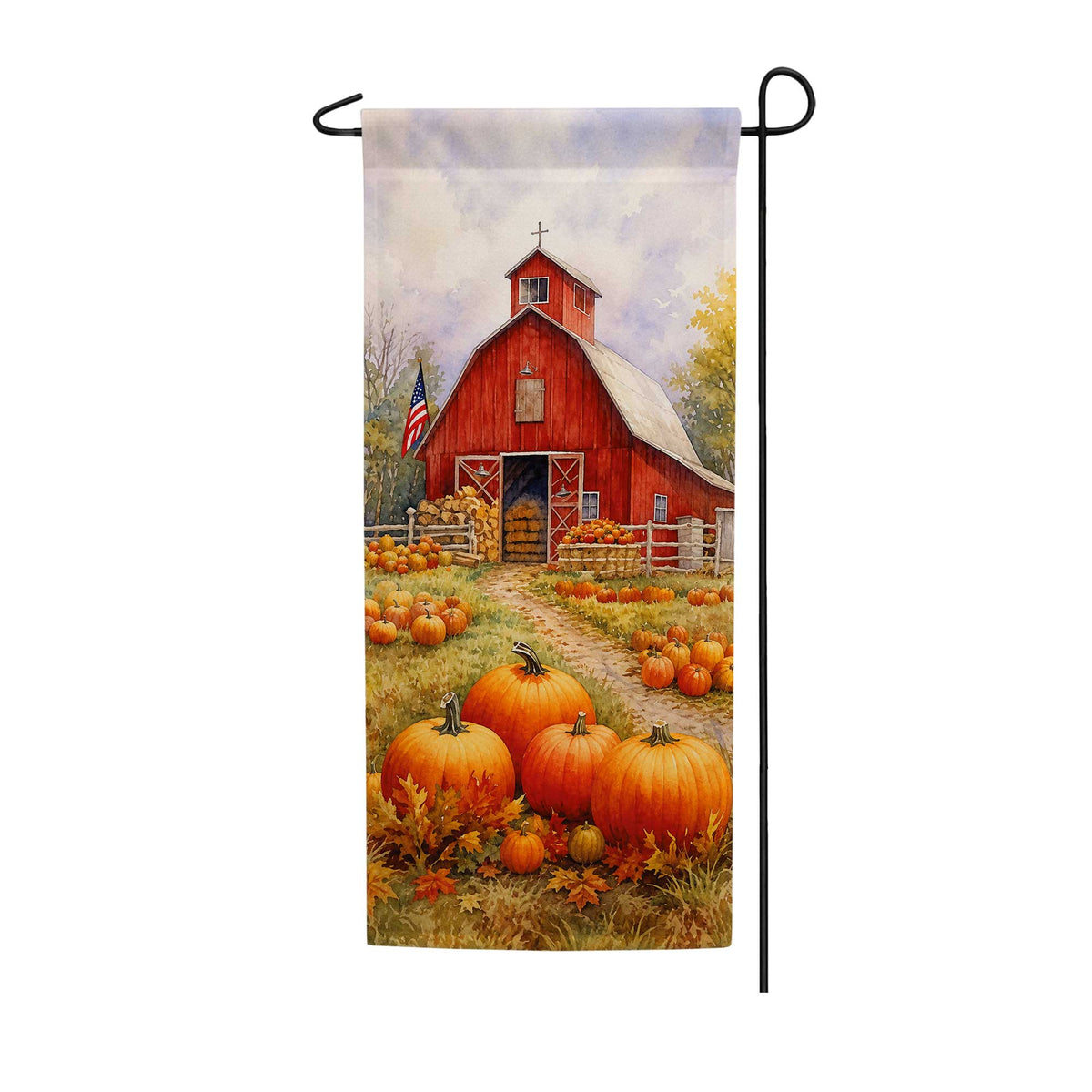 American Pumpkin Farm Garden Banner Flag
