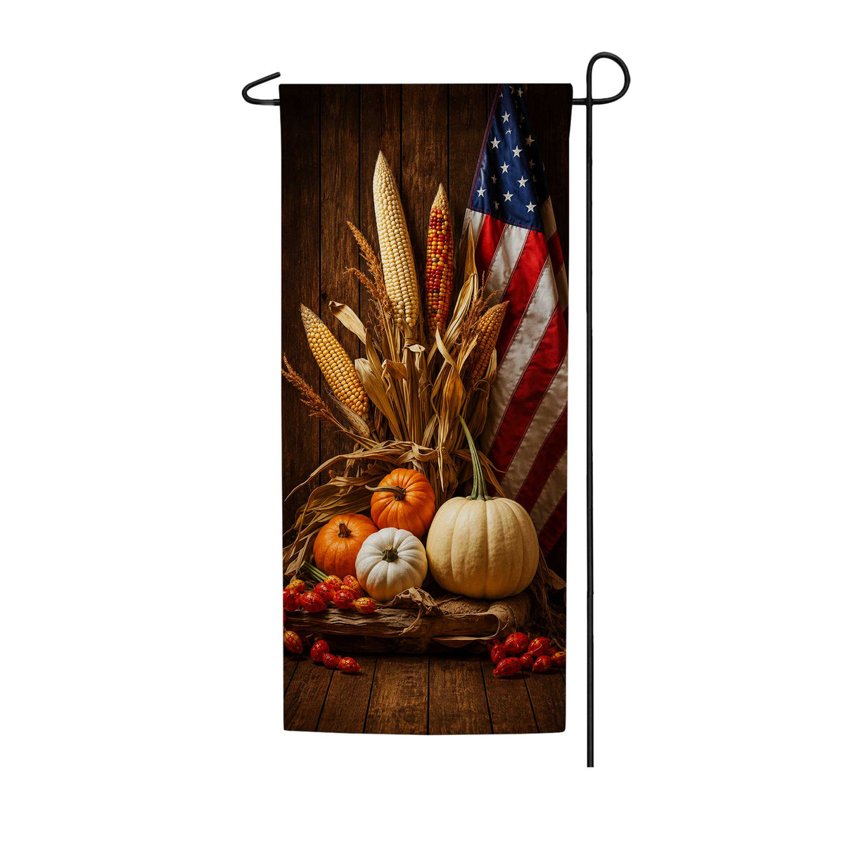 Proudly Grown In America Garden Banner Flag
