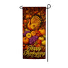 Happy Thanksgiving Turkey with Autumn Harvest Garden Banner Flag 