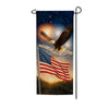 Happy 250th Birthday America Double Sided Banner Garden Flag 12.5" x 28"