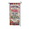 Everything Is Possible Mark 9:23 Garden Banner Flag