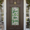 Luck O' The Irish St. Patrick's Day Garden Banner