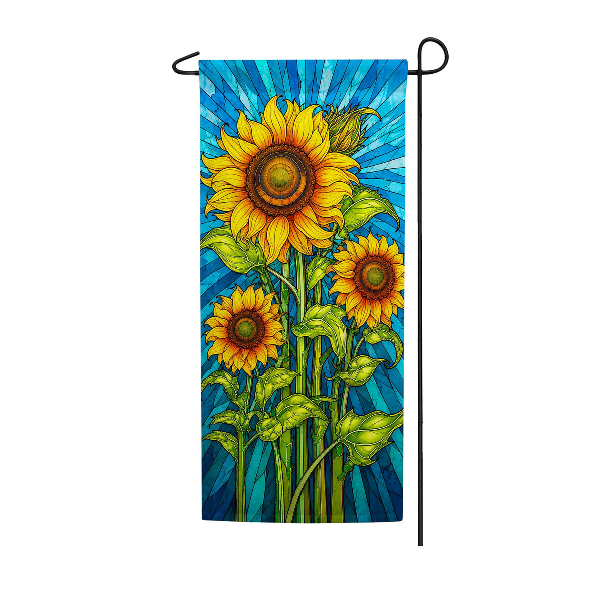 Sunflower Shine Garden Banner Flag